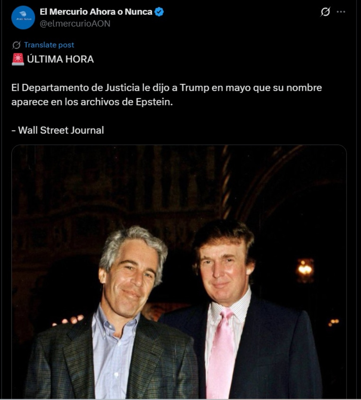 Trump Epstein