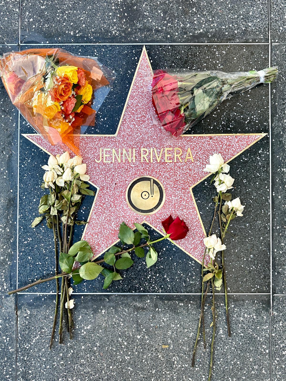 Jenni Rivera, salón de la fama