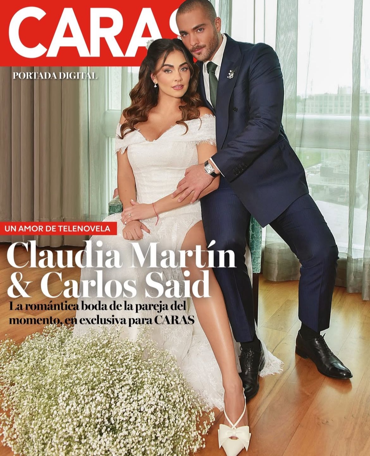 Claudia Martín, Carlos Said, actores