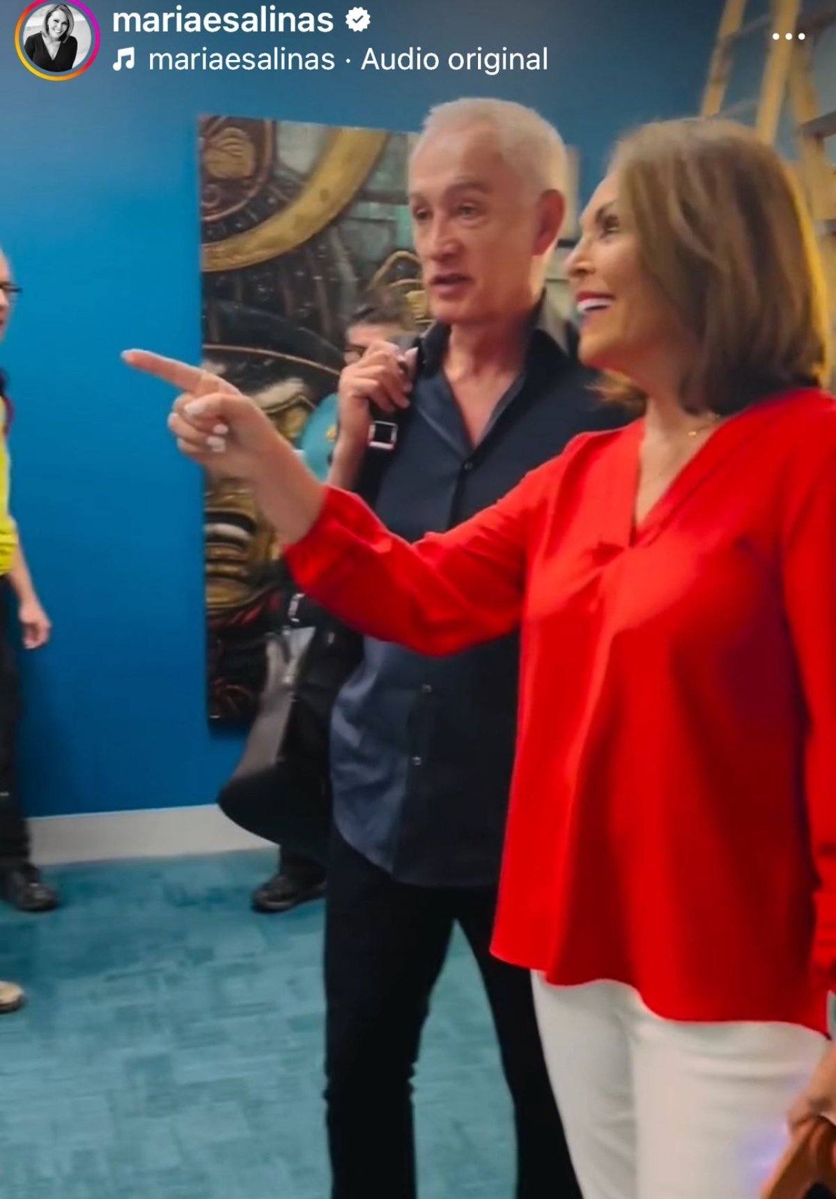 María Elena Salinas, Jorge Ramos, noticias