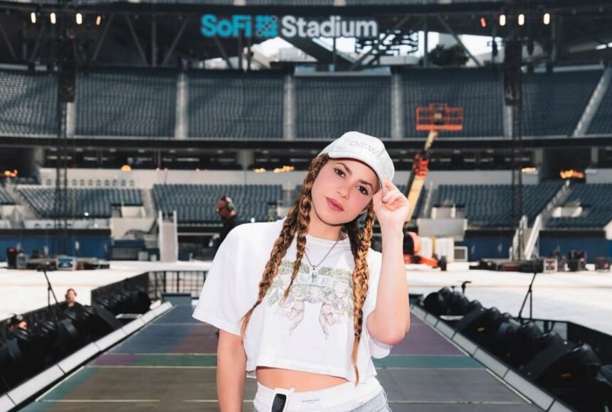 Shakira, SoFi Stadium, música