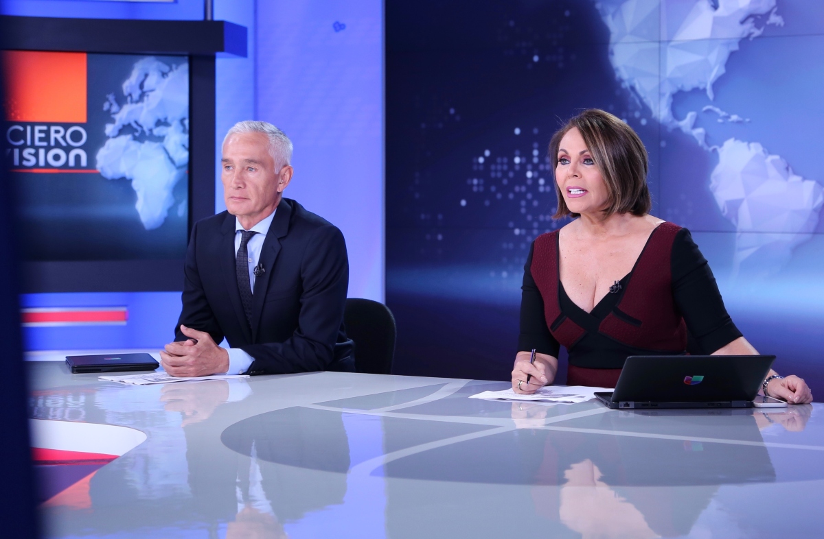 Tras 8 años de no trabajar juntos, María Elena Salinas y Jorge Ramos se reencuentran