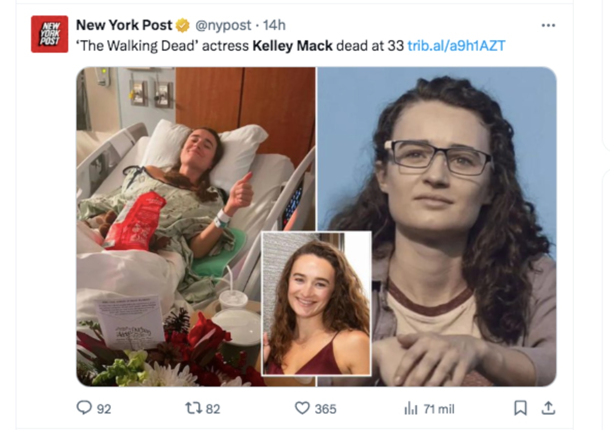 Kelley Mack, The Walking Dead