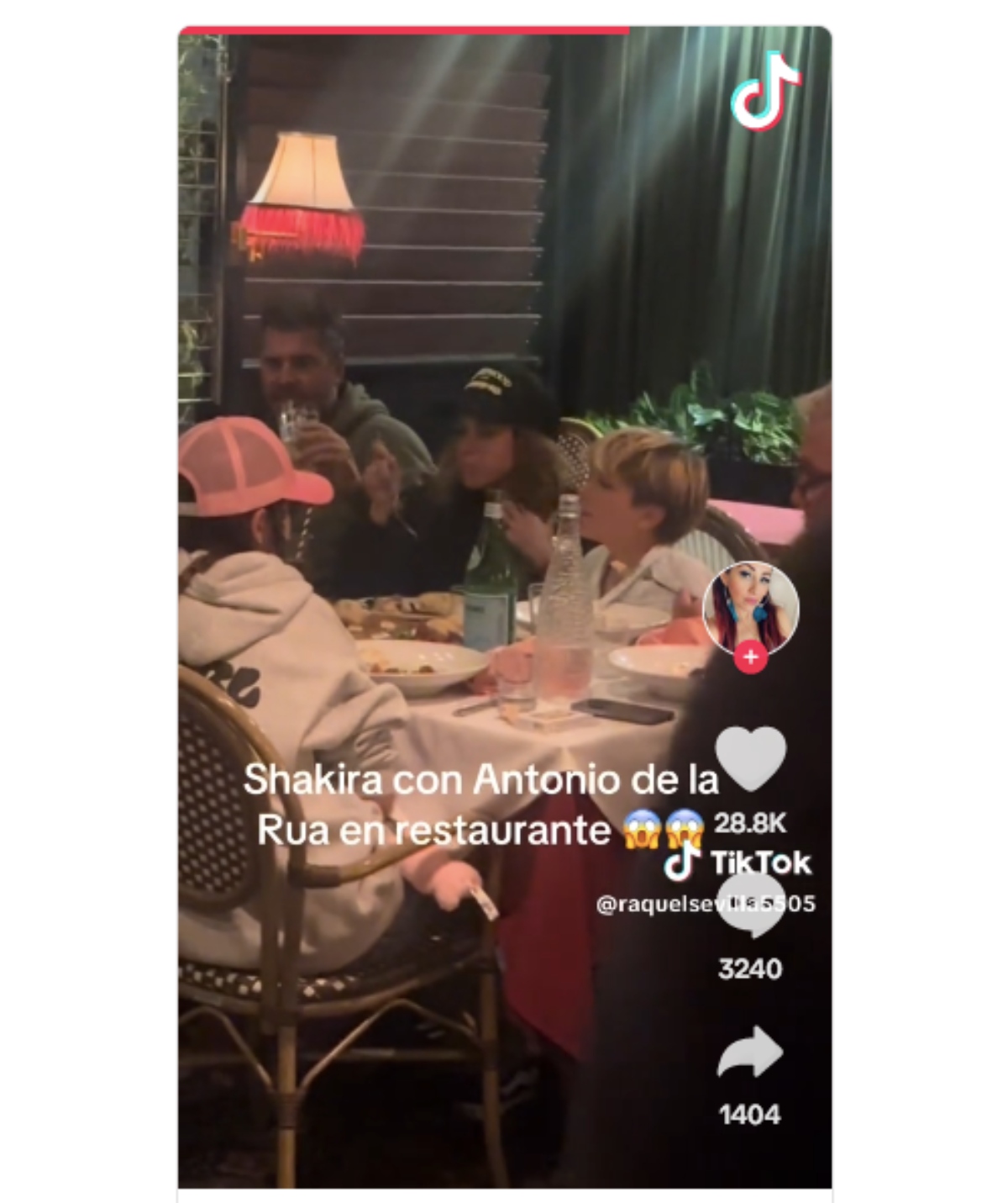 Shakira y Antonio de la Rúa