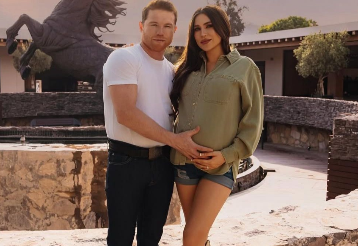 Saúl ‘Canelo’ Álvarez y su esposa Fernanda Gómez muestran a su nueva bebé