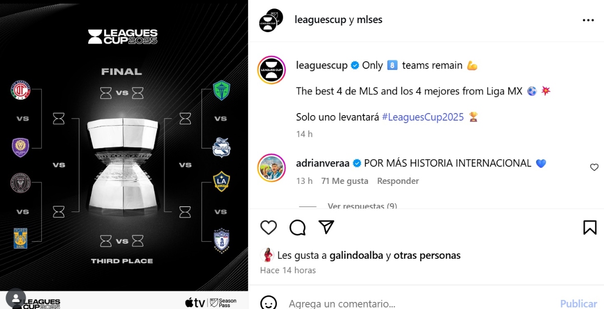 Cuartos de final Leagues Cup