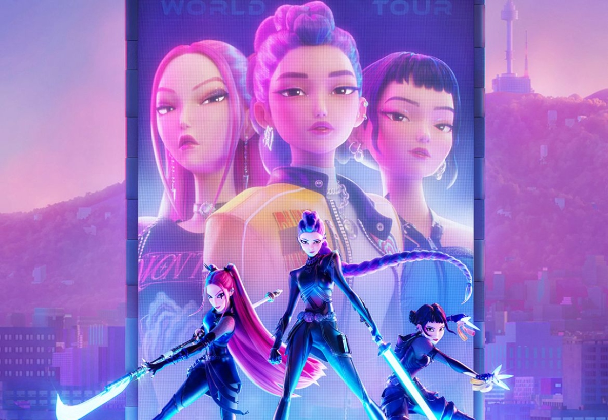 La película animada ‘K-Pop Demon Hunters’ se lleva la corona de la taquilla en EEUU