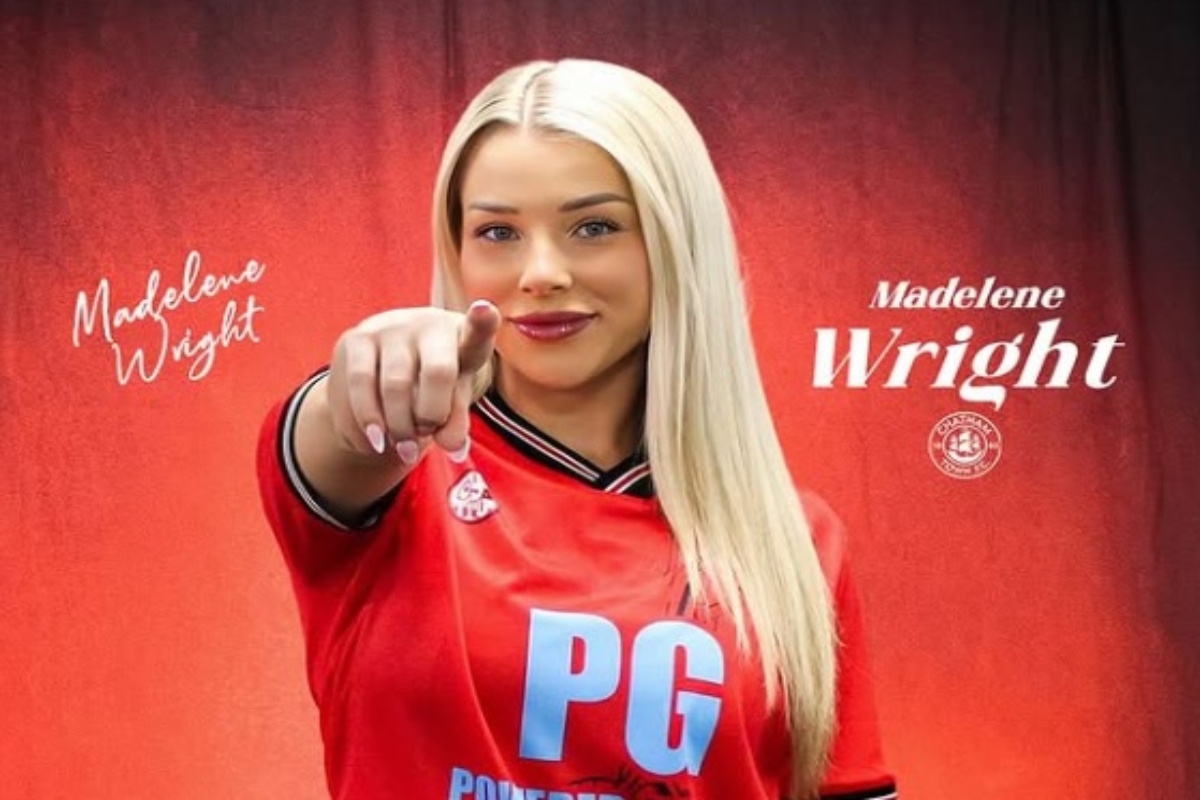 De OnlyFans a la cancha: Madelene Wright renace en el fútbol