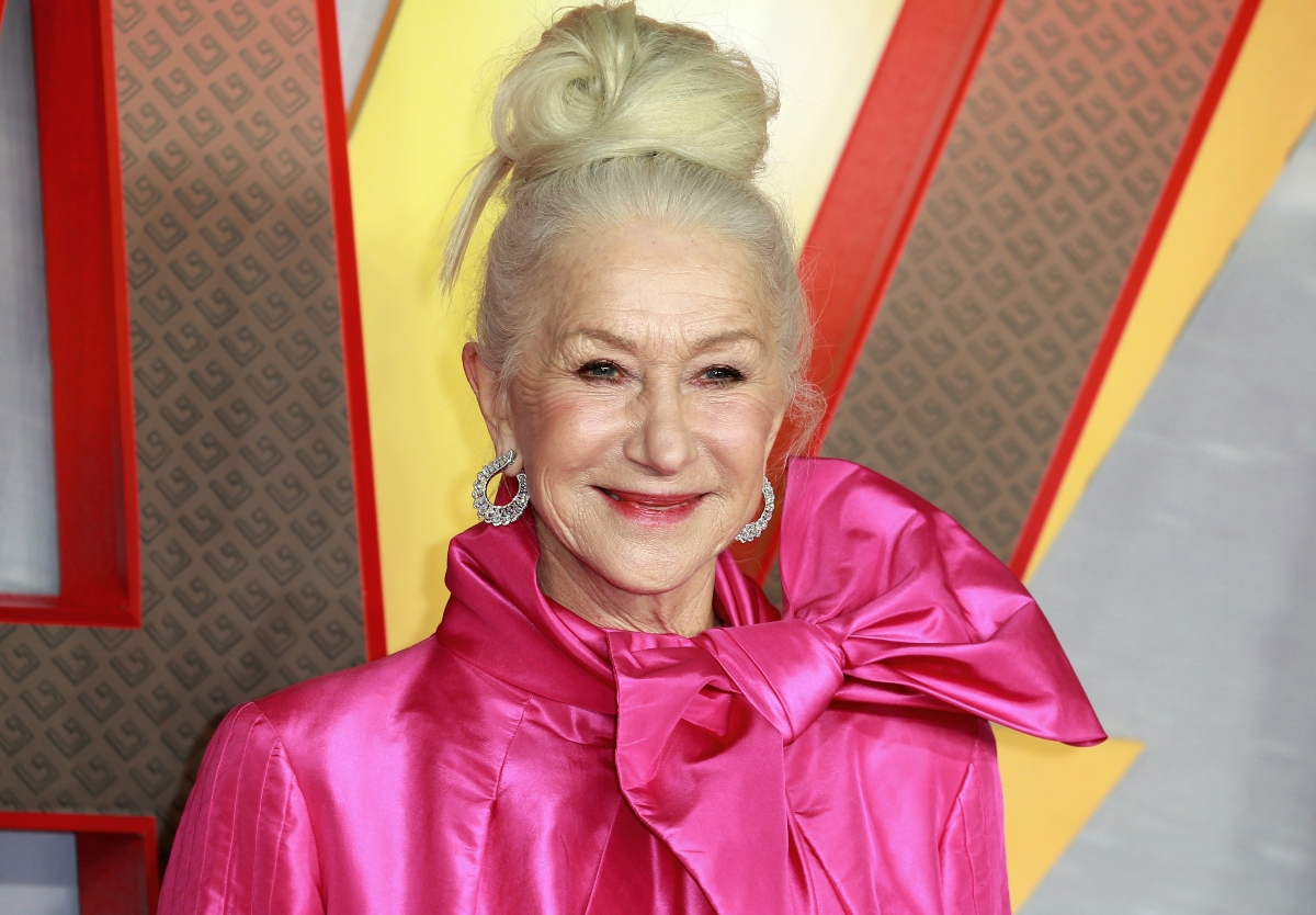 La actriz Helen Mirren asegura que el personaje de ‘James Bond’ debe ser hecho por un hombre