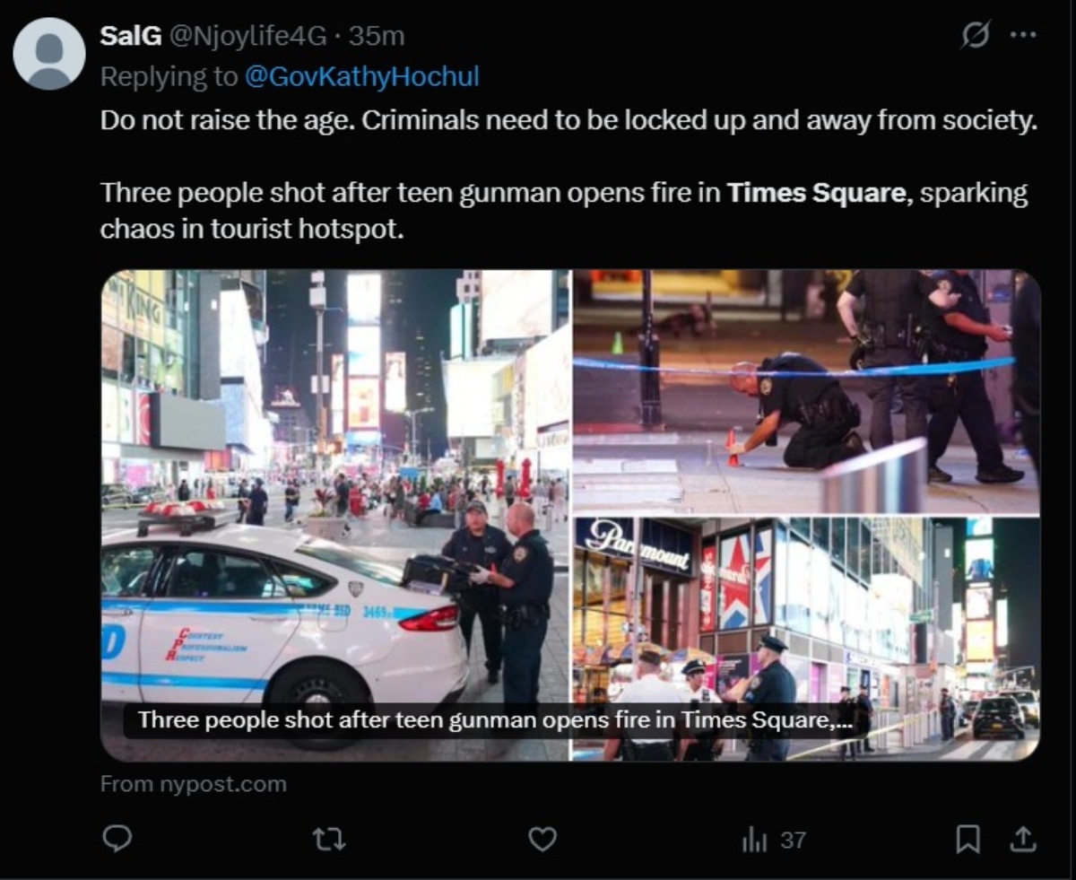 tiroteo Times Square