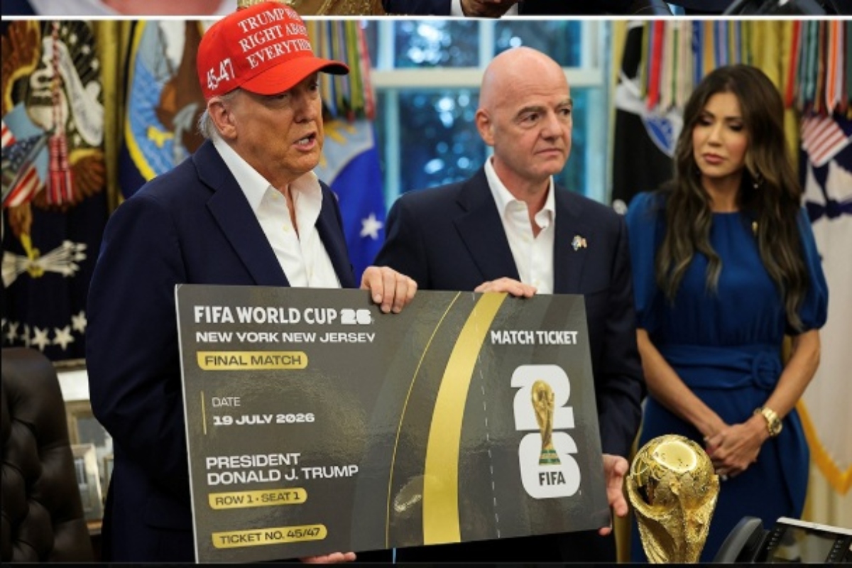 Trump anuncia: sorteo del Mundial 2026 será en Washington este diciembre