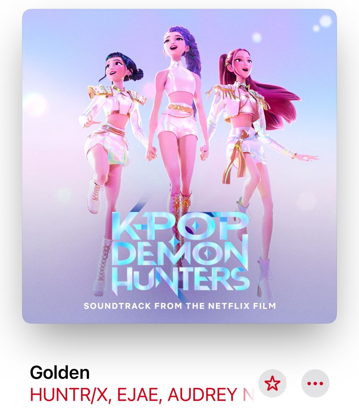 Golden, Kpop Demon Hunters