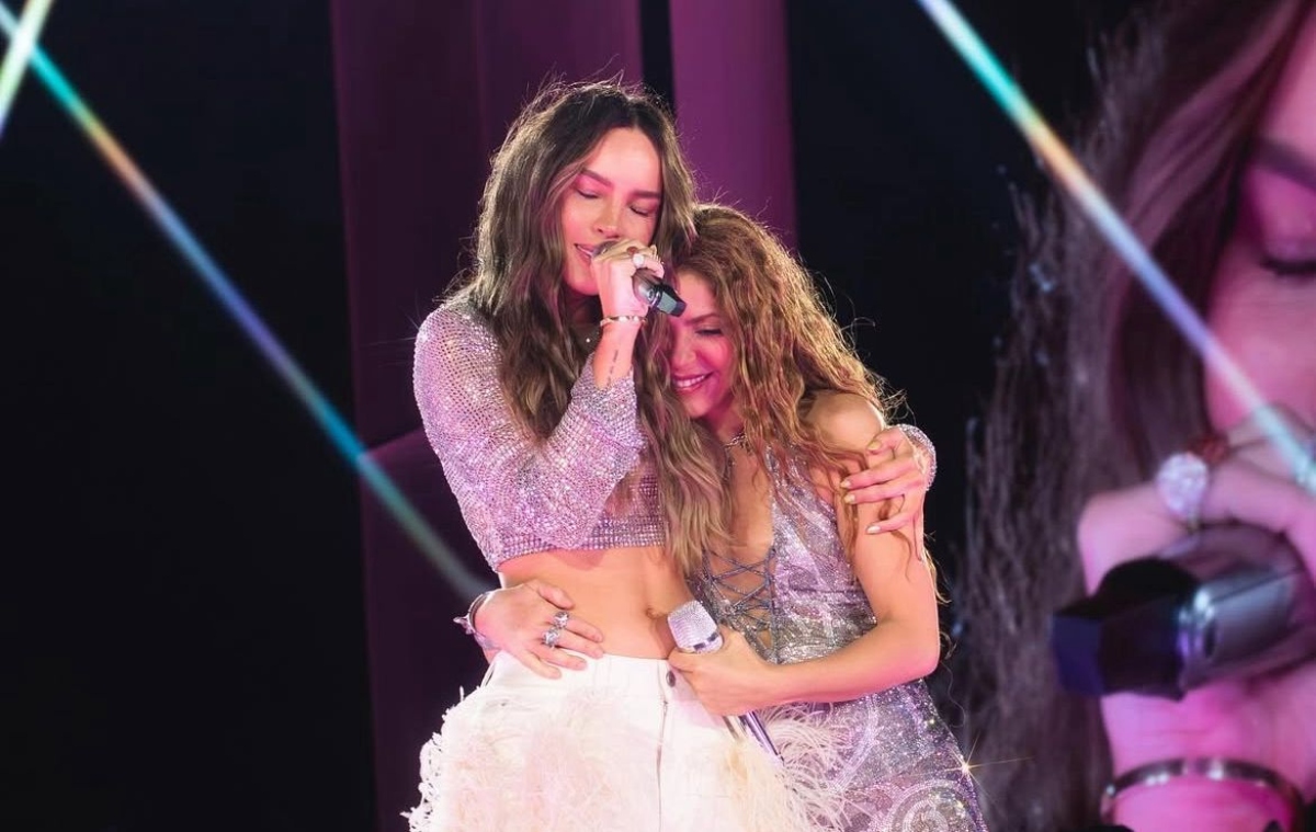Belinda es invitada por Shakira a cantar juntas ‘Día de Enero’ en pleno show