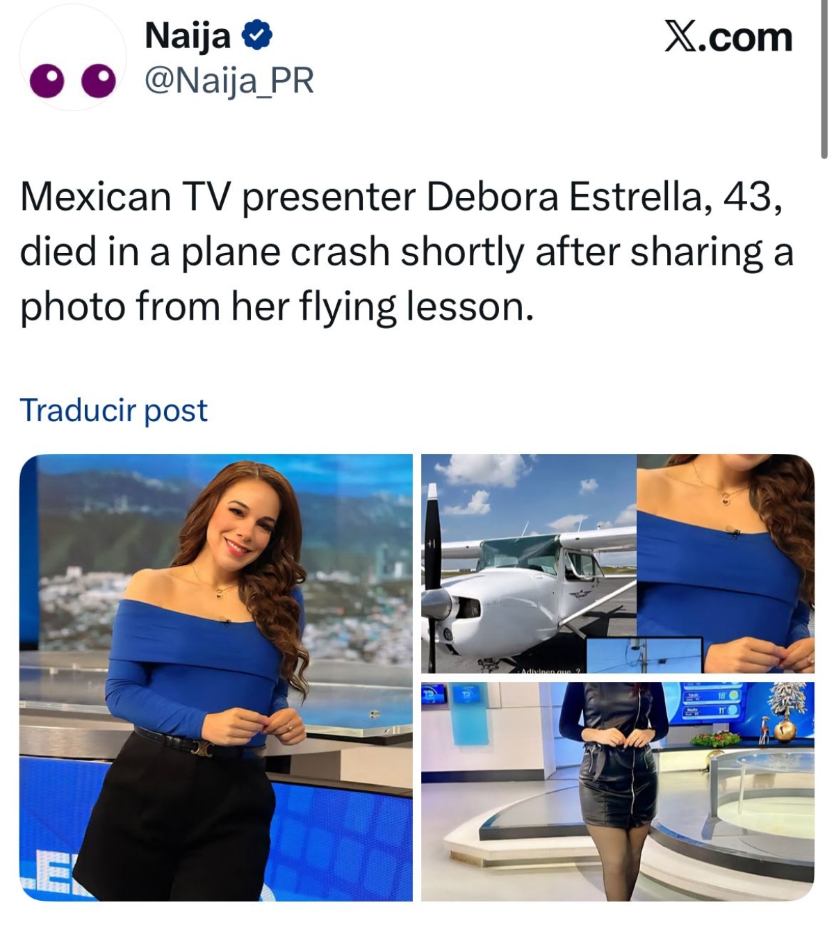 Debora Estrella, televisión