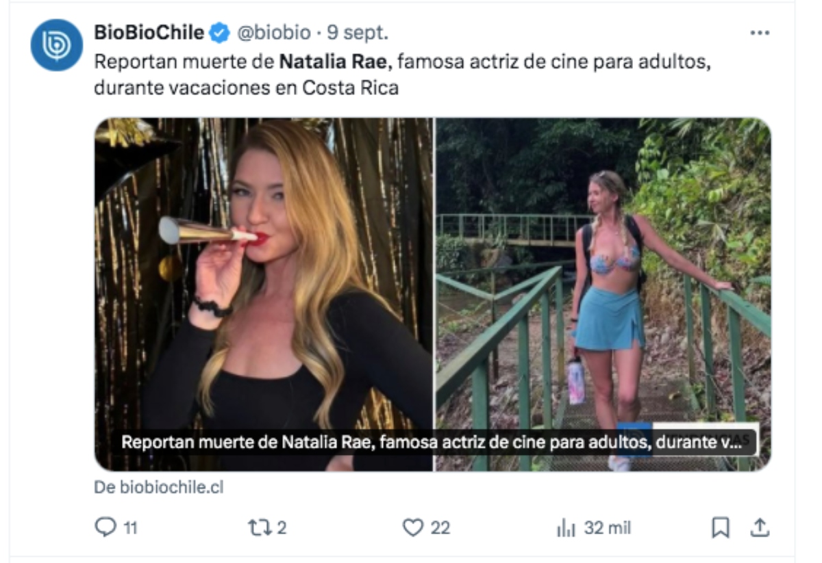 Natalia Rae, televisión, cine