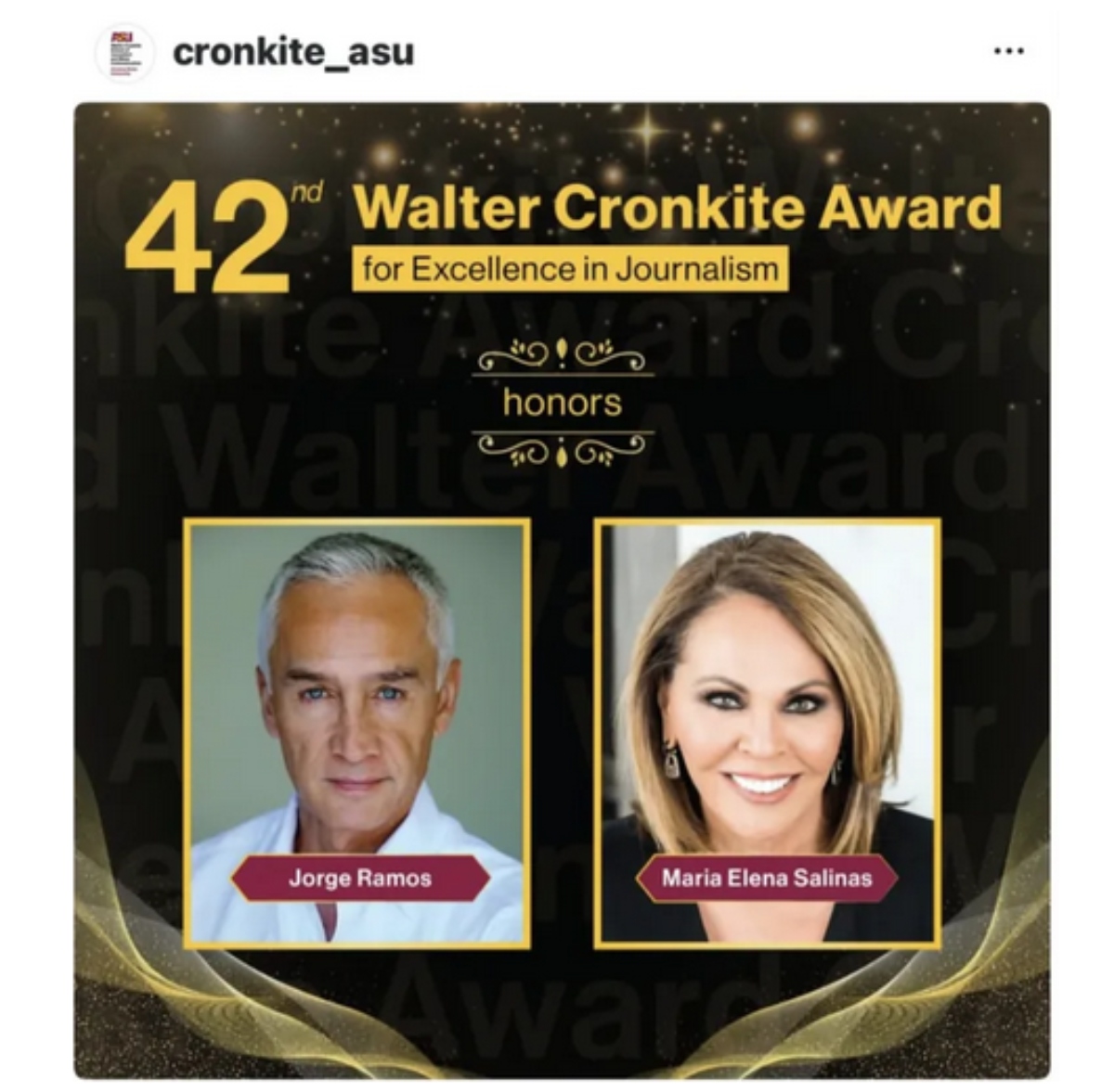 María Elena Salinas, Jorge Ramos