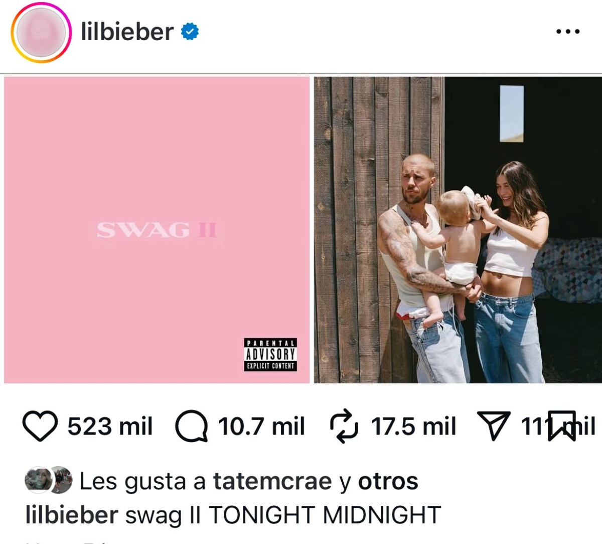 Justin Bieber, disco, SWAG II