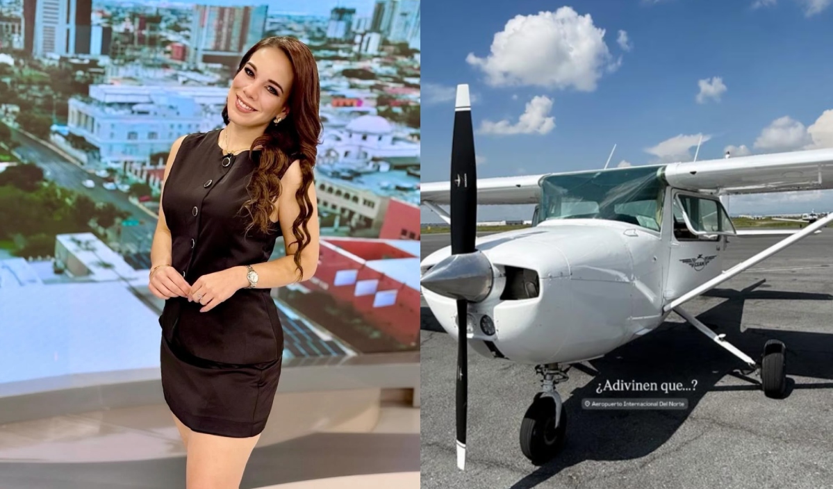 Presentadora mexicana se mata en accidente de avión