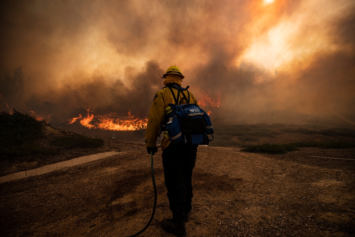 California en llamas: miles de rayos desatan una nueva ola de incendios
