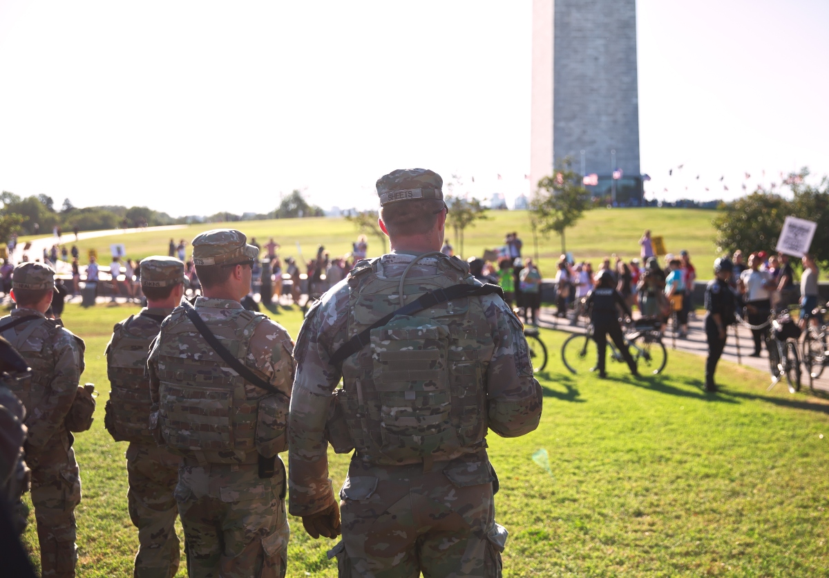 300 miembros de la Guardia Nacional son enviados de Georgia a Washington