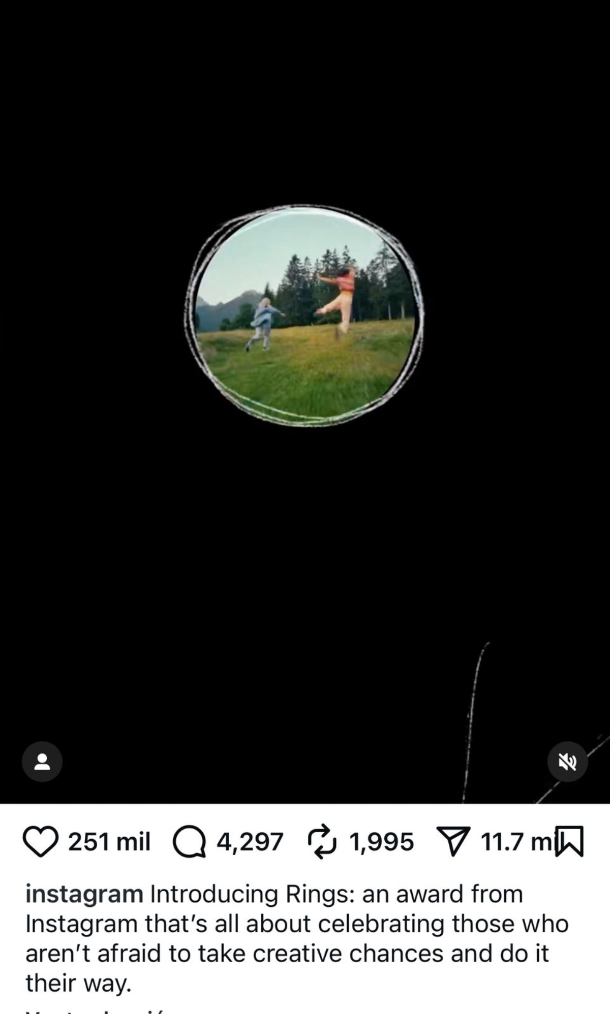 Instagram, Rings