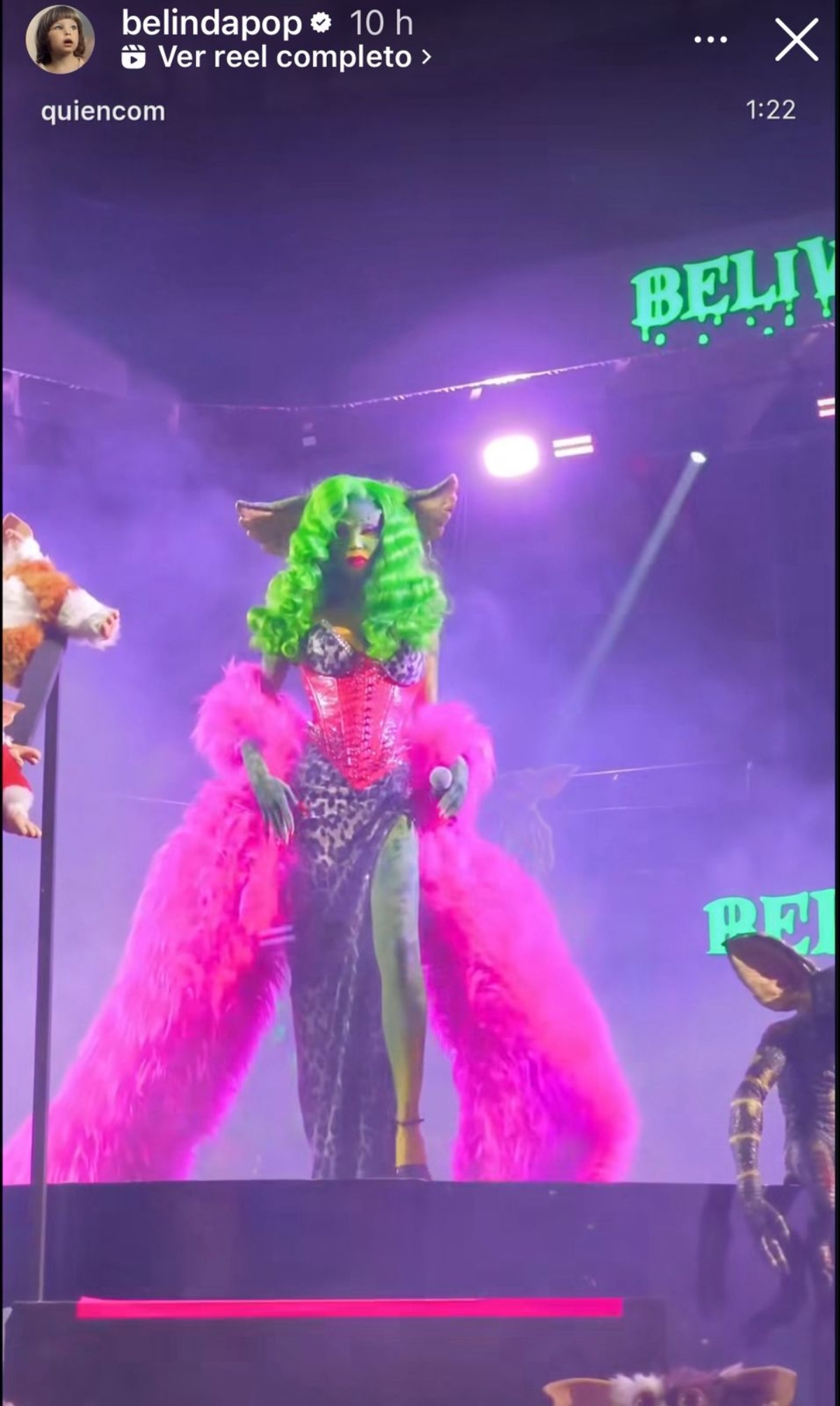 Belinda, famosos