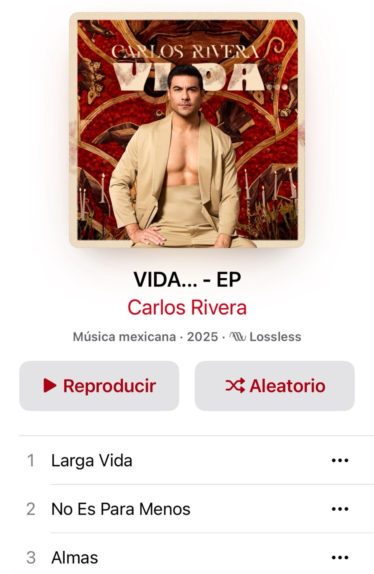 Carlos Rivera, música