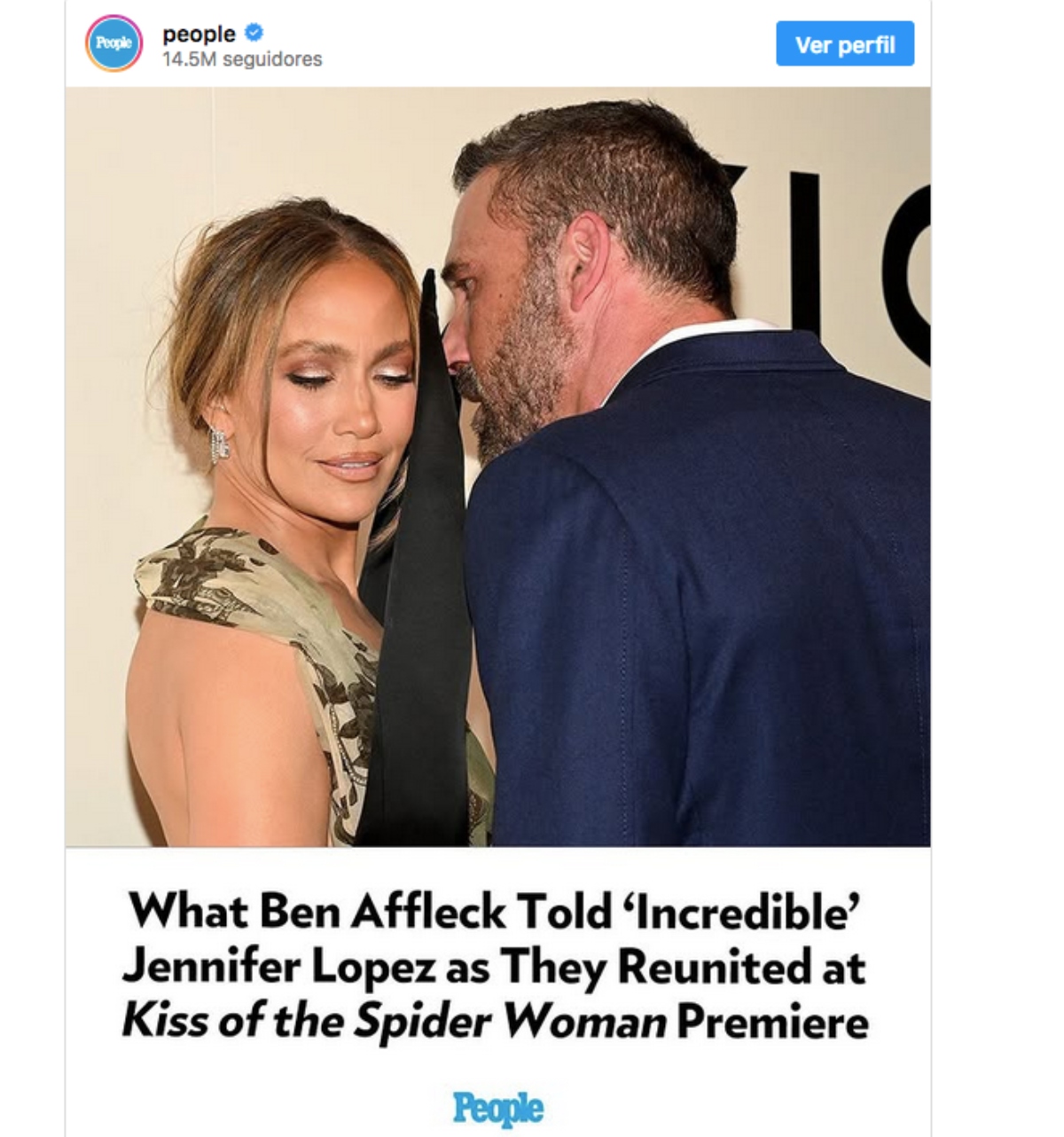 Jennifer López, Ben Affleck