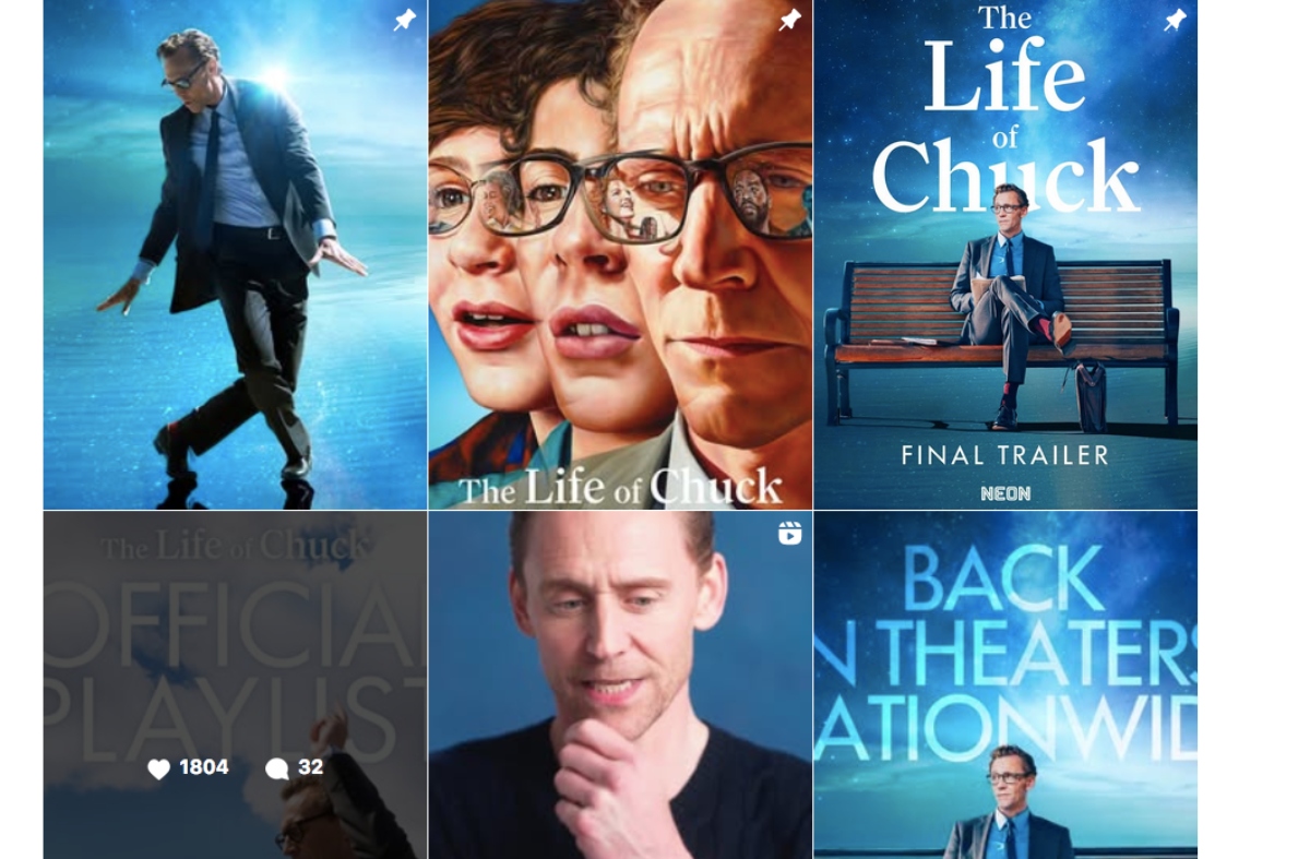 Tom Hiddleston, La Vida de Chuck