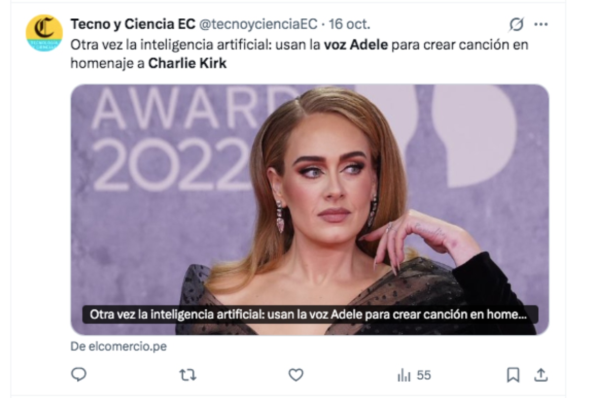 Adele, Charlie Kirk