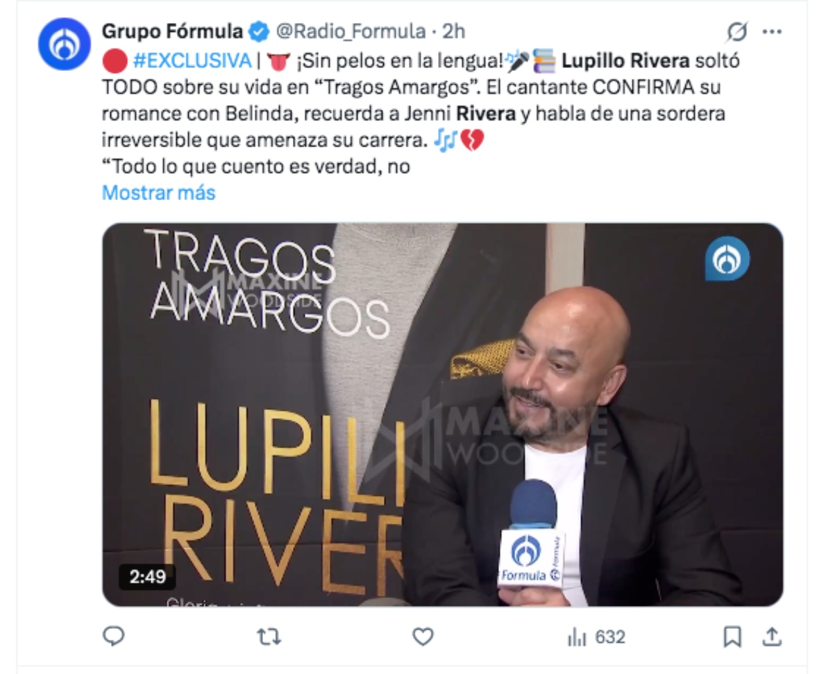 Belinda, Lupillo Rivera, música