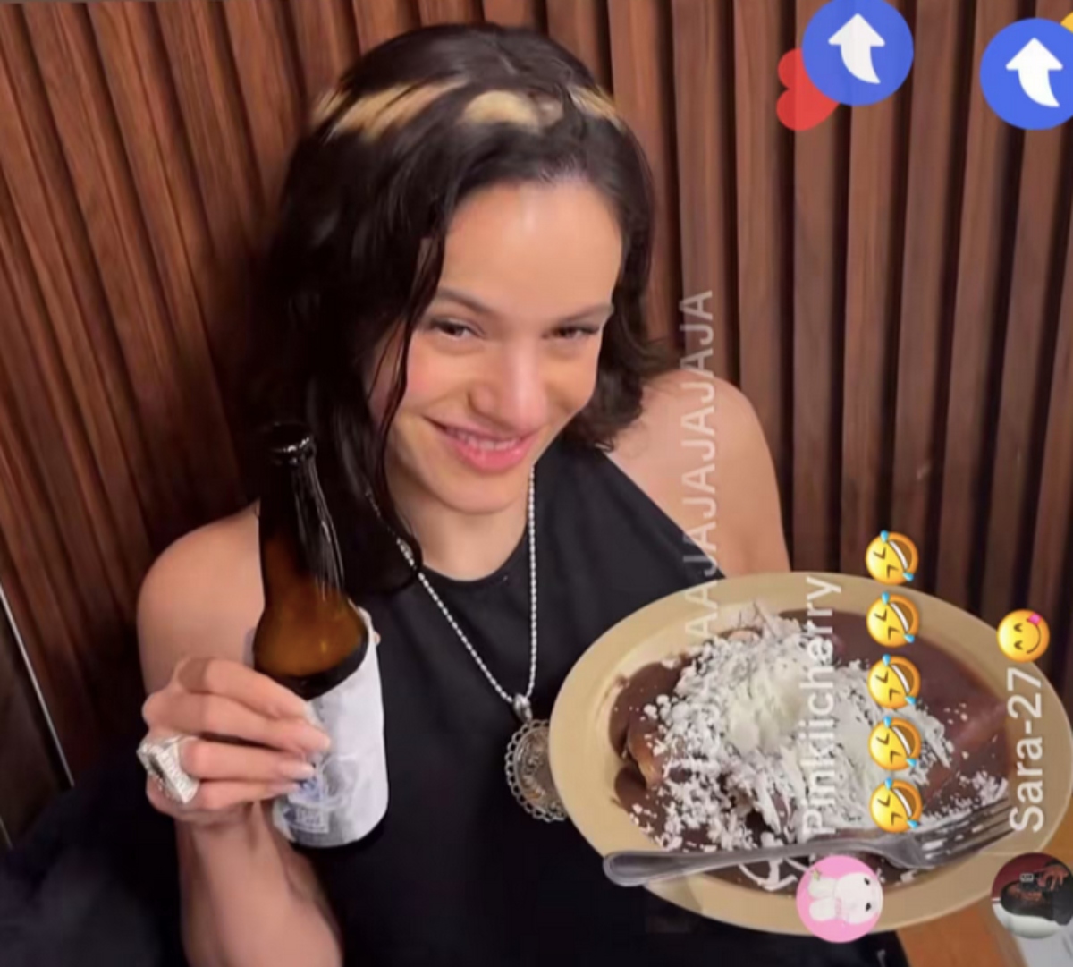 Rosalía, cena