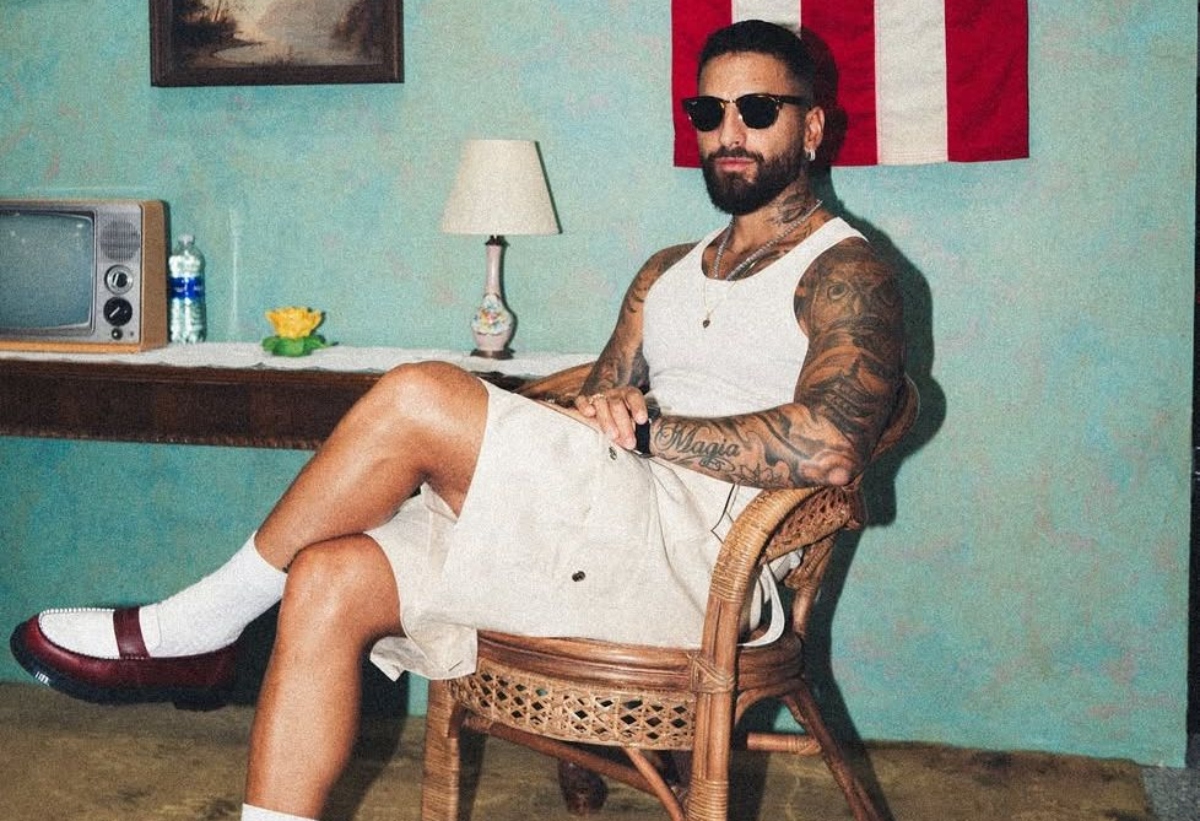 Maluma presume sus abdominales y deja a todos asombrados
