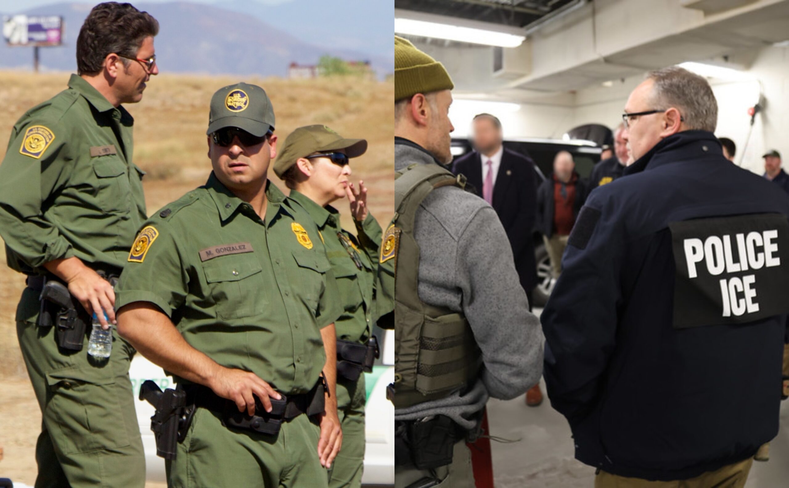 ¿Cómo reconocer a ICE, CBP y otras agencias federales?