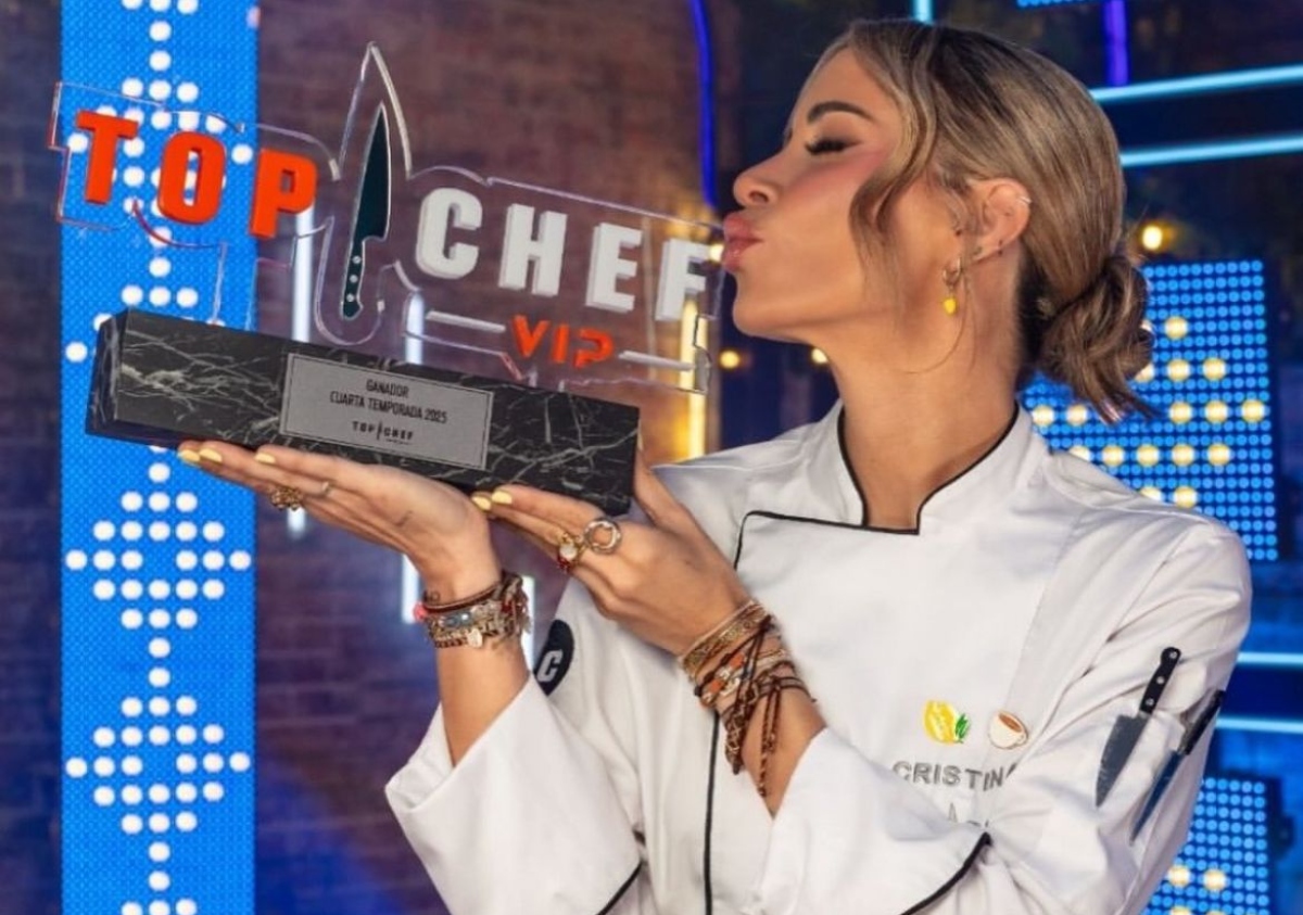 Cristina Porta se corona como la ganadora de Top Chef VIP 4