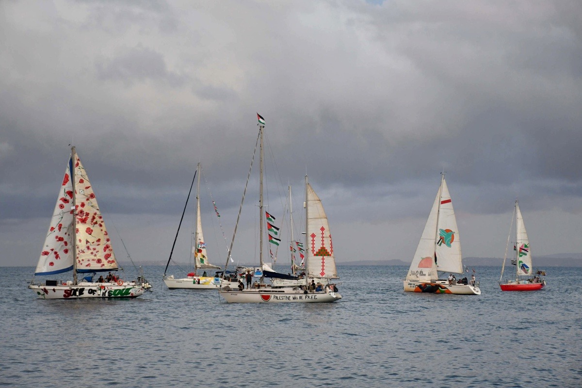 Barcos de ‘La Flotilla’ son interceptados por Israel frente a Gaza