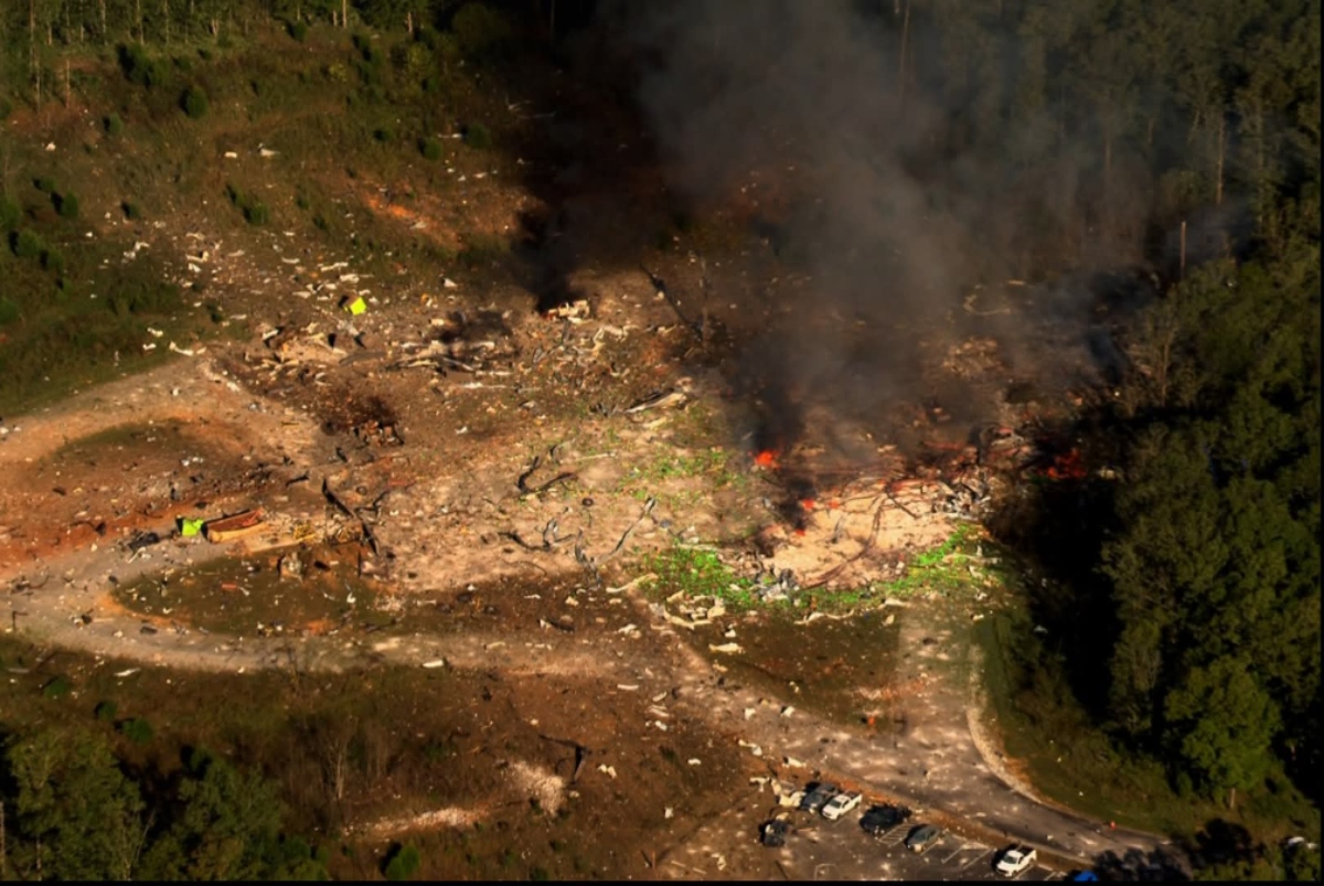 Explota fábrica de explosivos militares en Tennessee