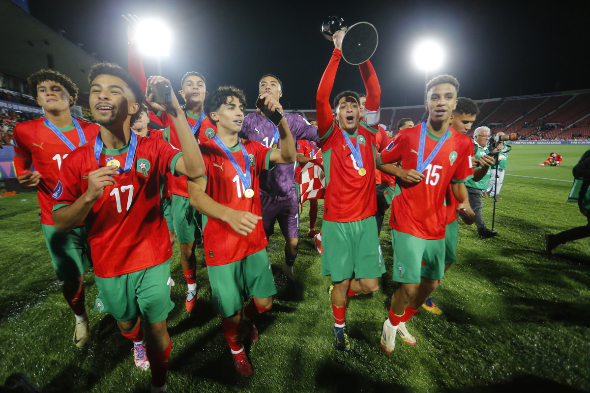 Marruecos hace historia y se corona campeón del Mundial Sub-20 en Chile