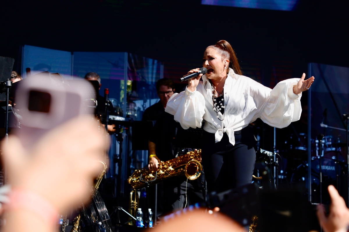Gloria Estefan arrasa en Madrid durante fiesta de la Hispanidad