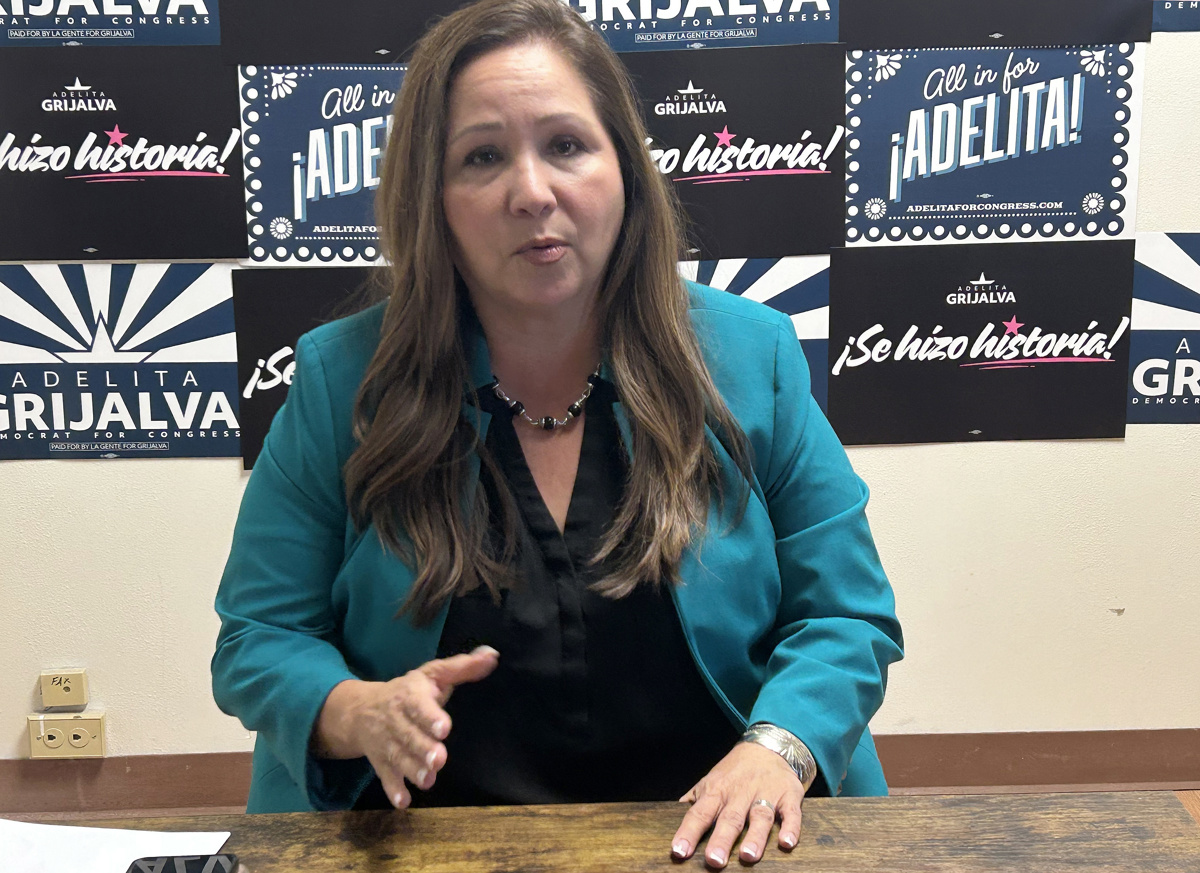 Adelita Grijalva, juramentada con 51 días de retraso, votará a favor de divulgar documentos de Epstein