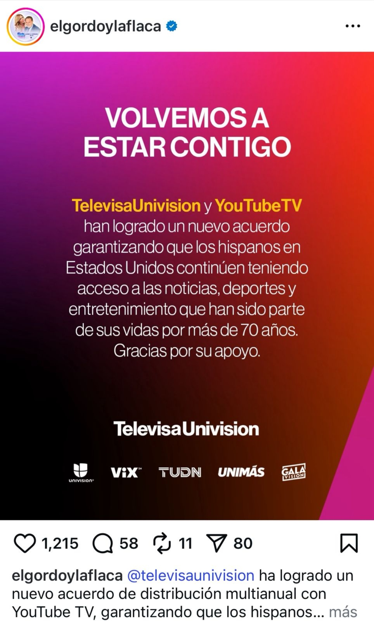 Televisa-Univisión, YouTube TV