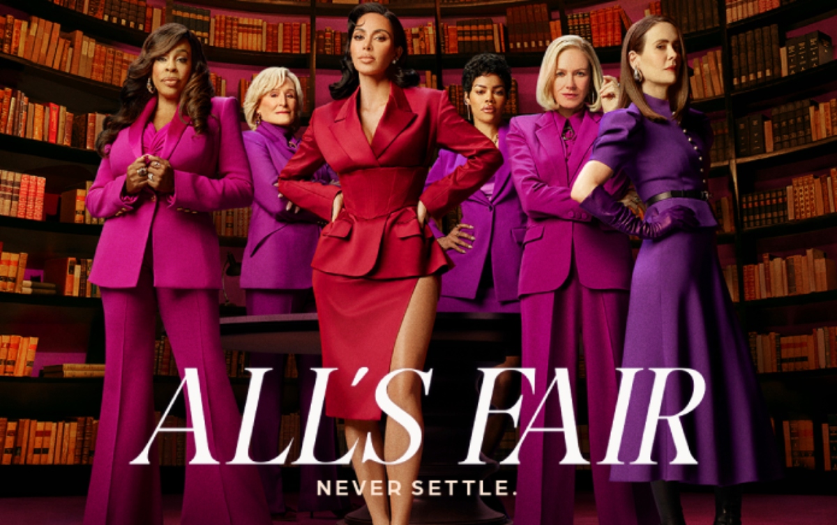 Destrozan y llaman ‘la peor serie de la historia’ a ‘All’s Fair’ con Kim Kardashian y Sarah Paulson
