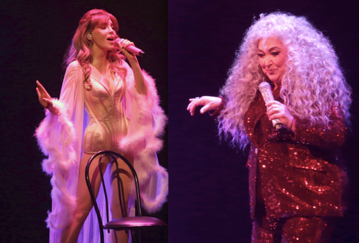 Belinda y Amanda Miguel cantan juntas en show