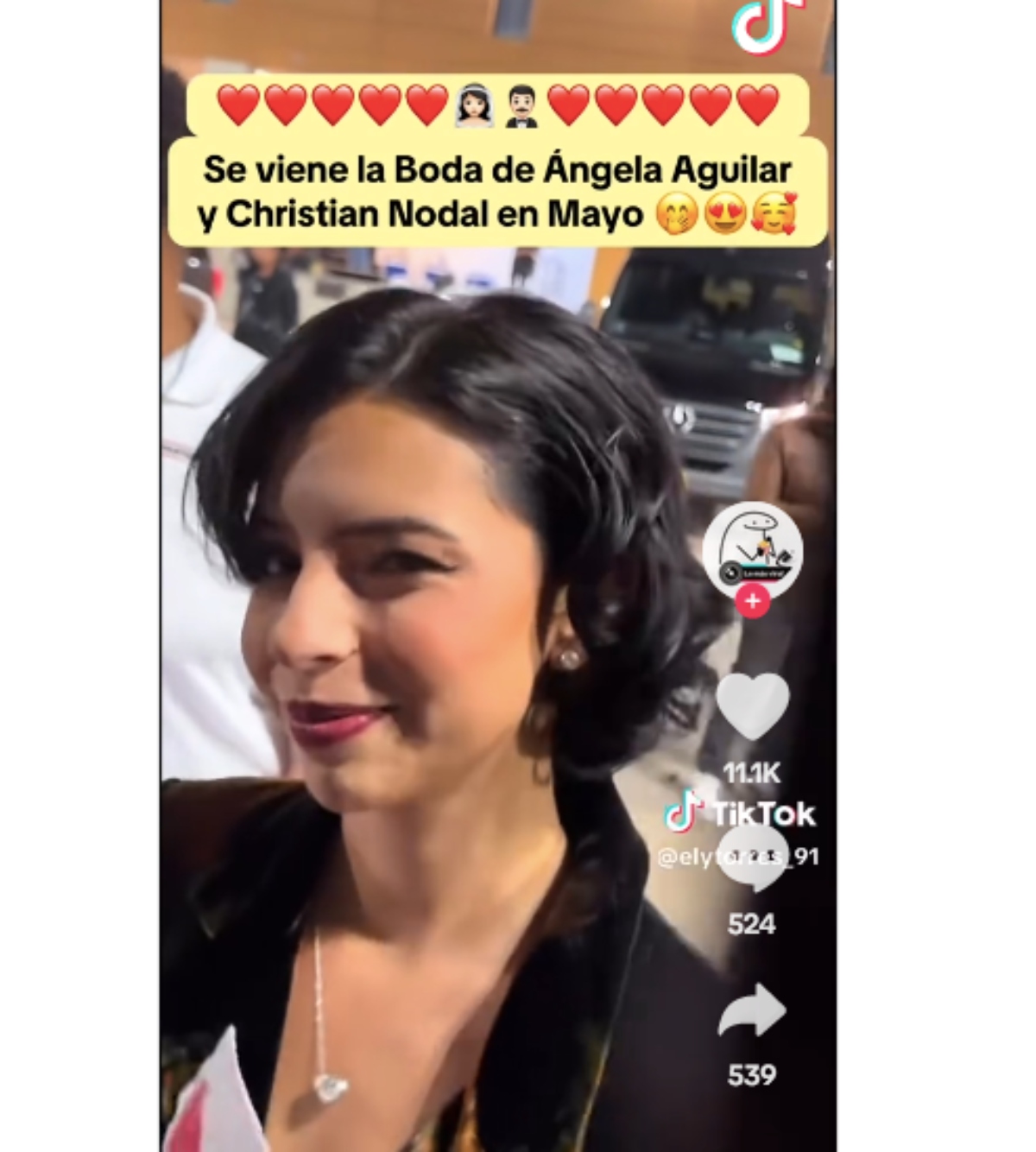 Christian Nodal y Ángela Aguilar