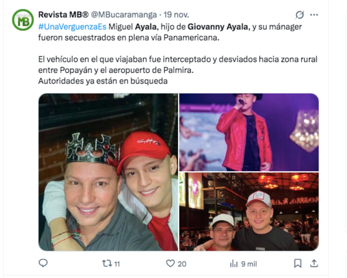 Giovanny Ayala, famosos