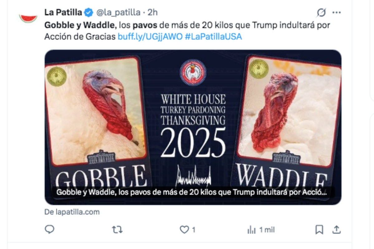 Pavo, Trump