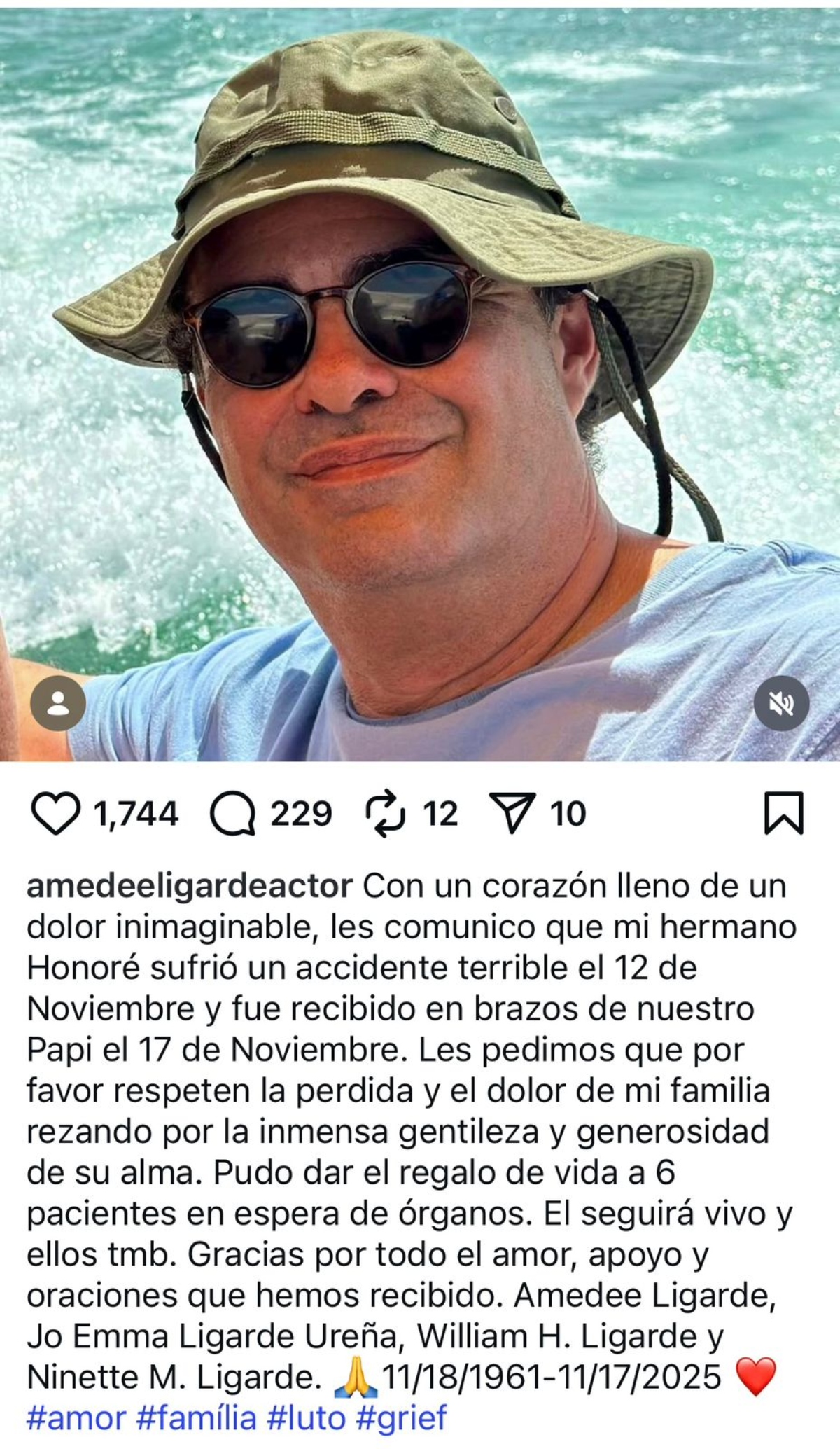 Sebastián Ligarde, televisión
