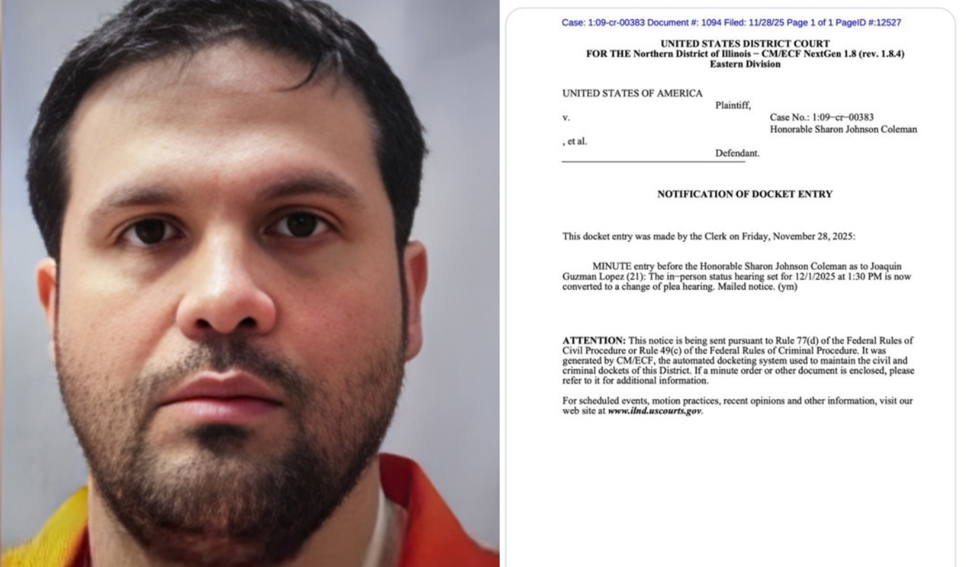 Hijo de “El Chapo” Guzmán se declarará culpable de narcotráfico en EEUU
