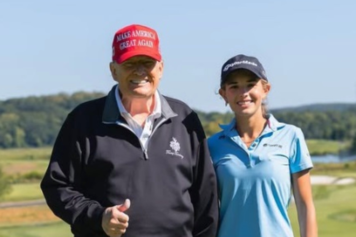 Nieta de Trump irrumpe en el LPGA Tour