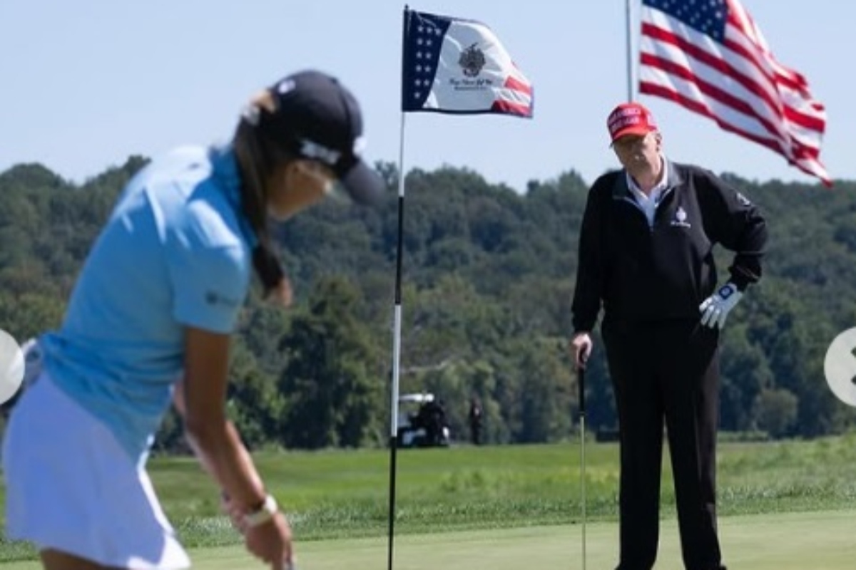 Nieta de Trump debuta en el LPGA… y termina última